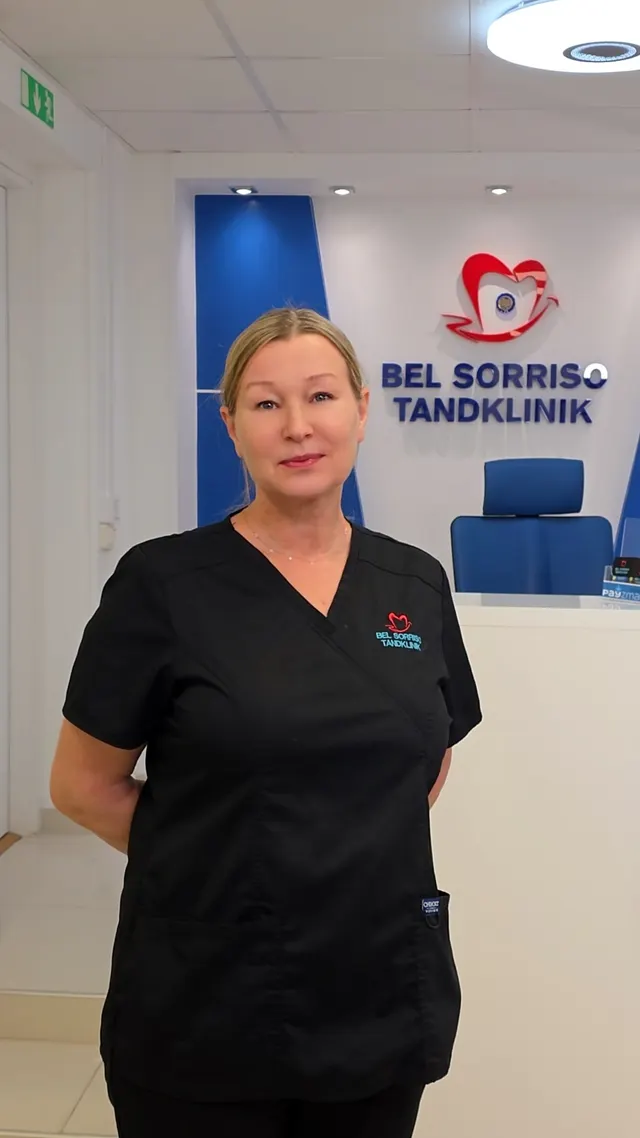 Jolanta Ahmad, Polish dentist at Bel Sorriso Tandklinik in Helsingborg